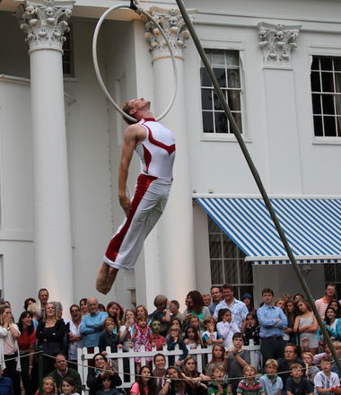 Aerial Hoop Displays - Circus Acts from London