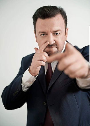 Ricky Gervais David Brent Lookalike - Celebrity Look alikes from West Sussex