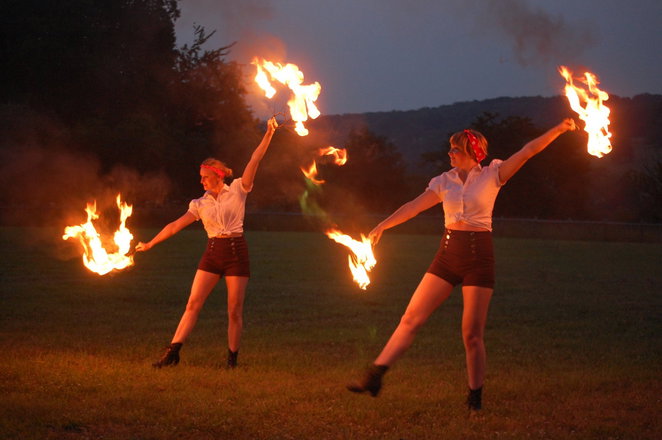 Fire and Glow Performers - Circus Acts from Leicestershire