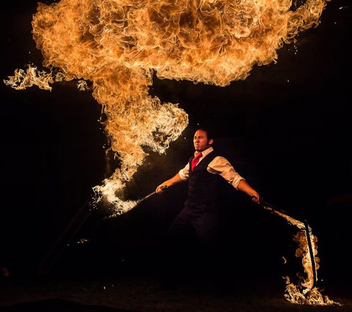 Fire and Glow Performers - Circus Performers from Leicestershire