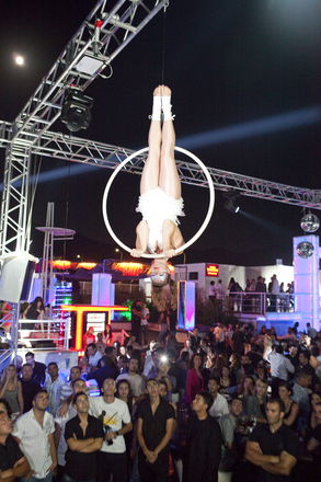 Aerial Hoop Displays - Circus Acts from London