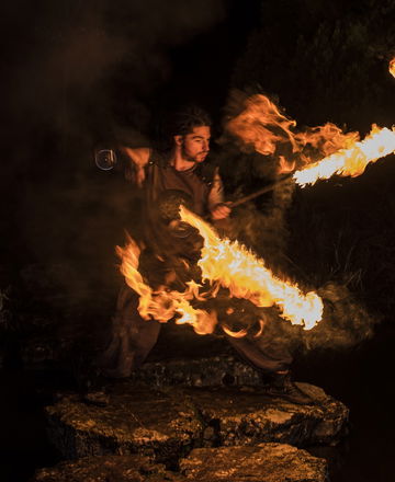 Quantuum - Fire Performers from Bedfordshire
