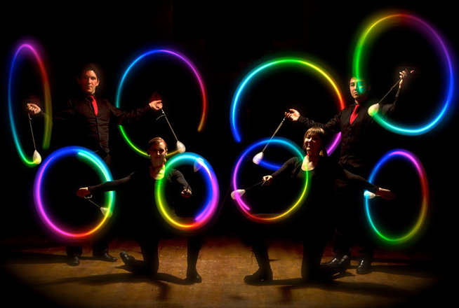 Fire and Glow Performers - Circus Performers from Leicestershire