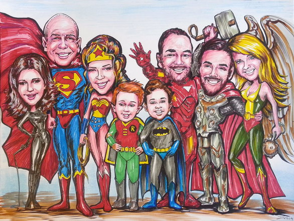 Ivo the Caricaturist - Caricaturists from London