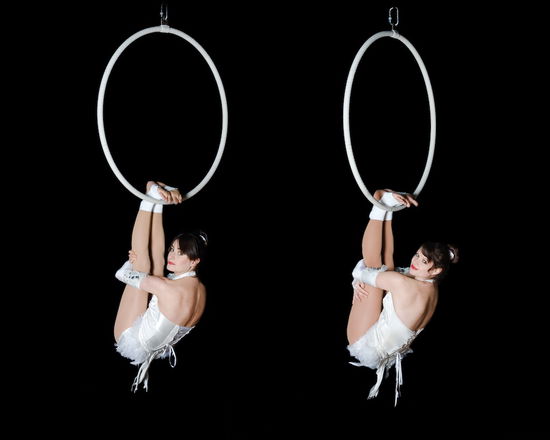 Aerial Hoop Displays - Circus Acts from London