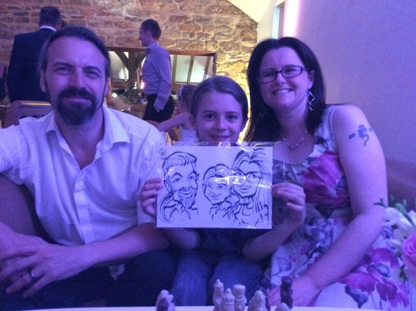 Sam The Caricaturist - Caricaturists from Leicestershire
