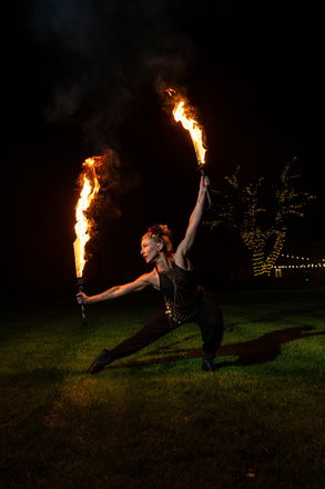 Fire Performer Katriana - Circus Acts from Northamptonshire
