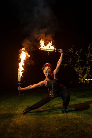 Fire Performer Katriana - Circus Acts from Northamptonshire