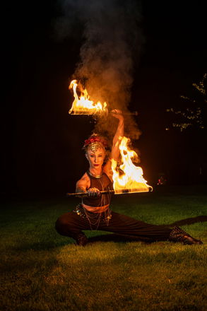 Fire Performer Katriana - Circus Acts from Northamptonshire