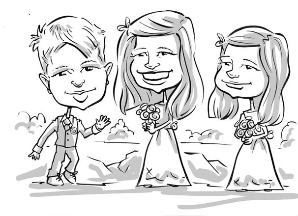 Sam The Caricaturist - Caricaturists from Leicestershire