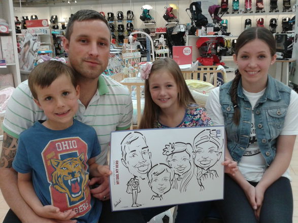 Sam The Caricaturist - Caricaturists from Leicestershire