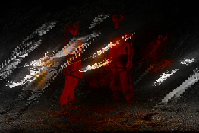Fire Performer Katriana - Circus Acts from Northamptonshire