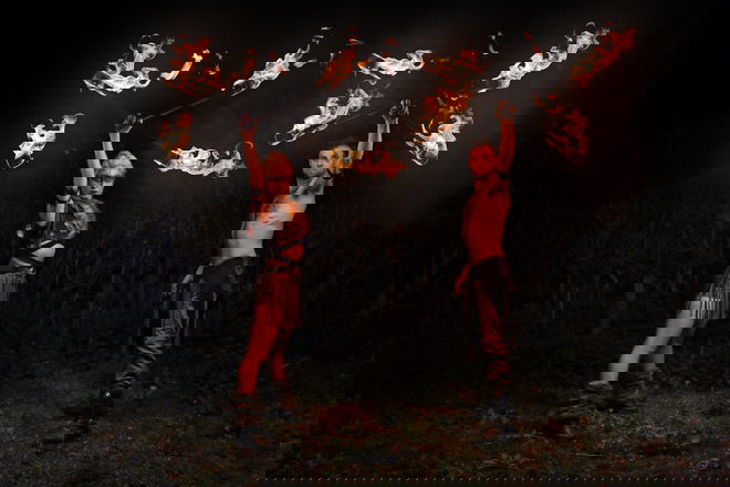 Fire Performer Katriana - Circus Acts from Northamptonshire